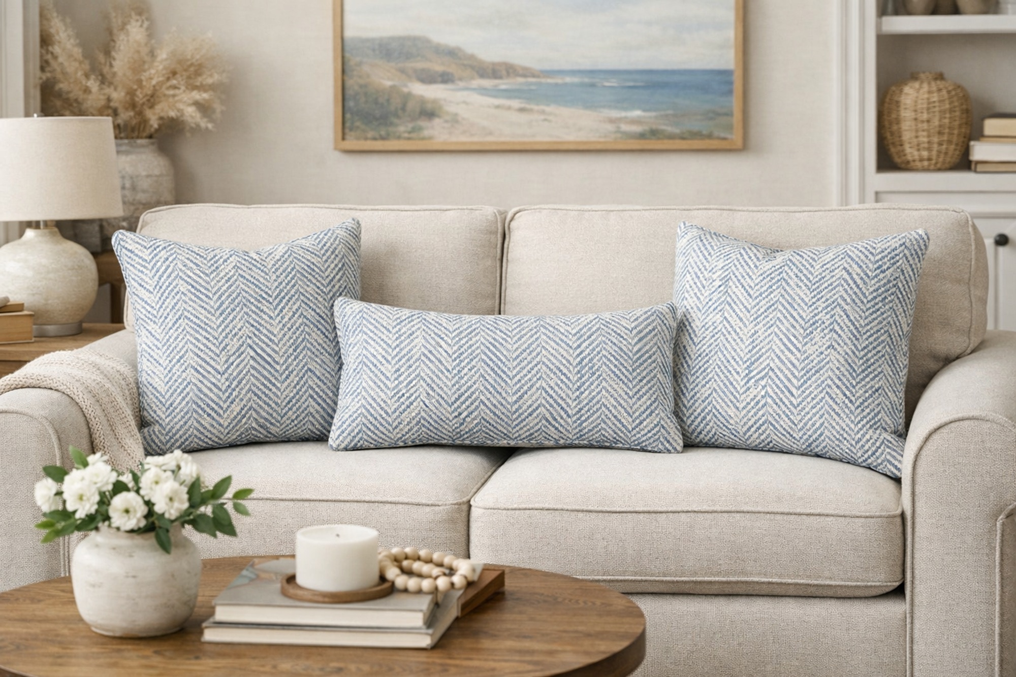 Ashmore Denim Cushion