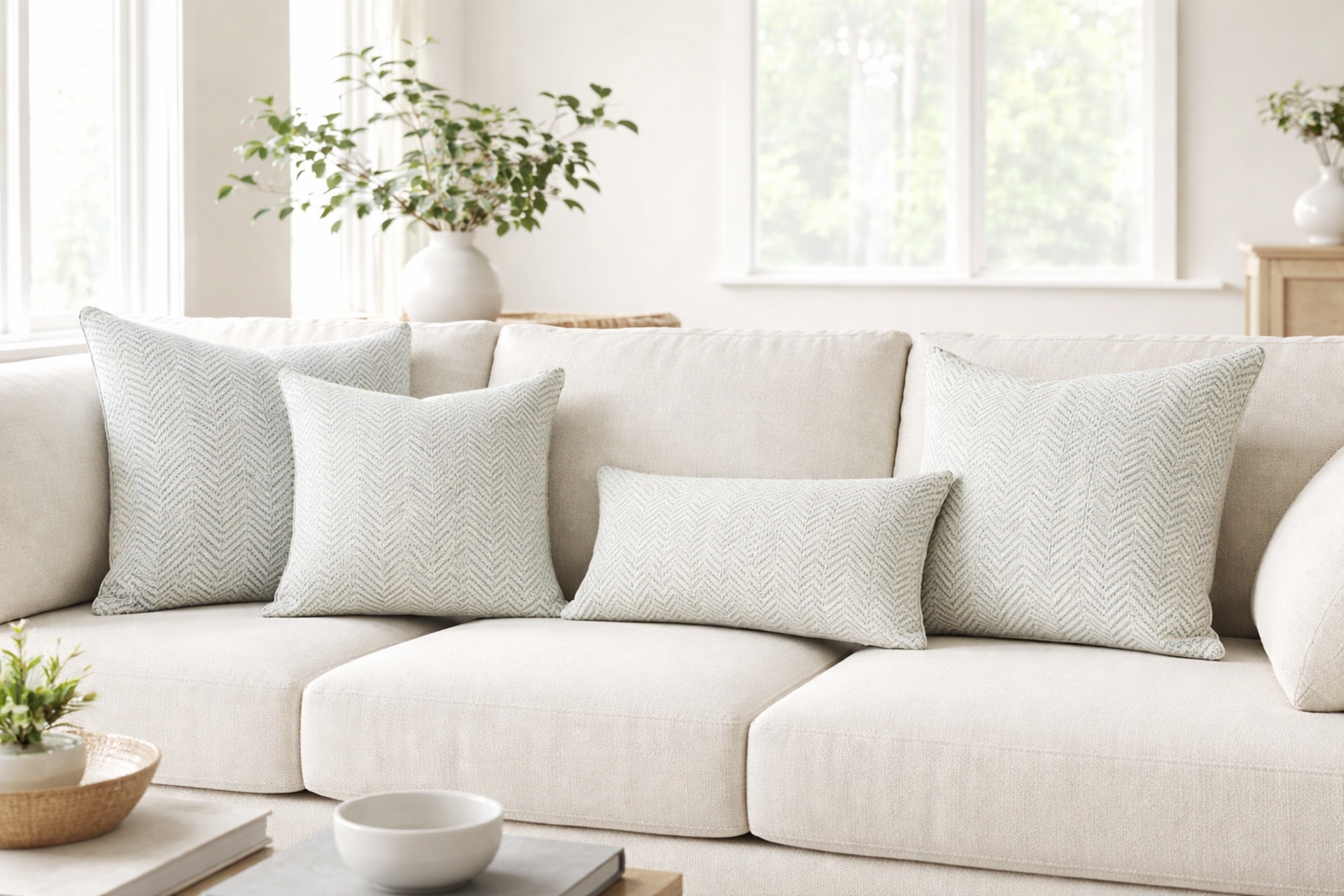 Ashmore Duckegg Cushion