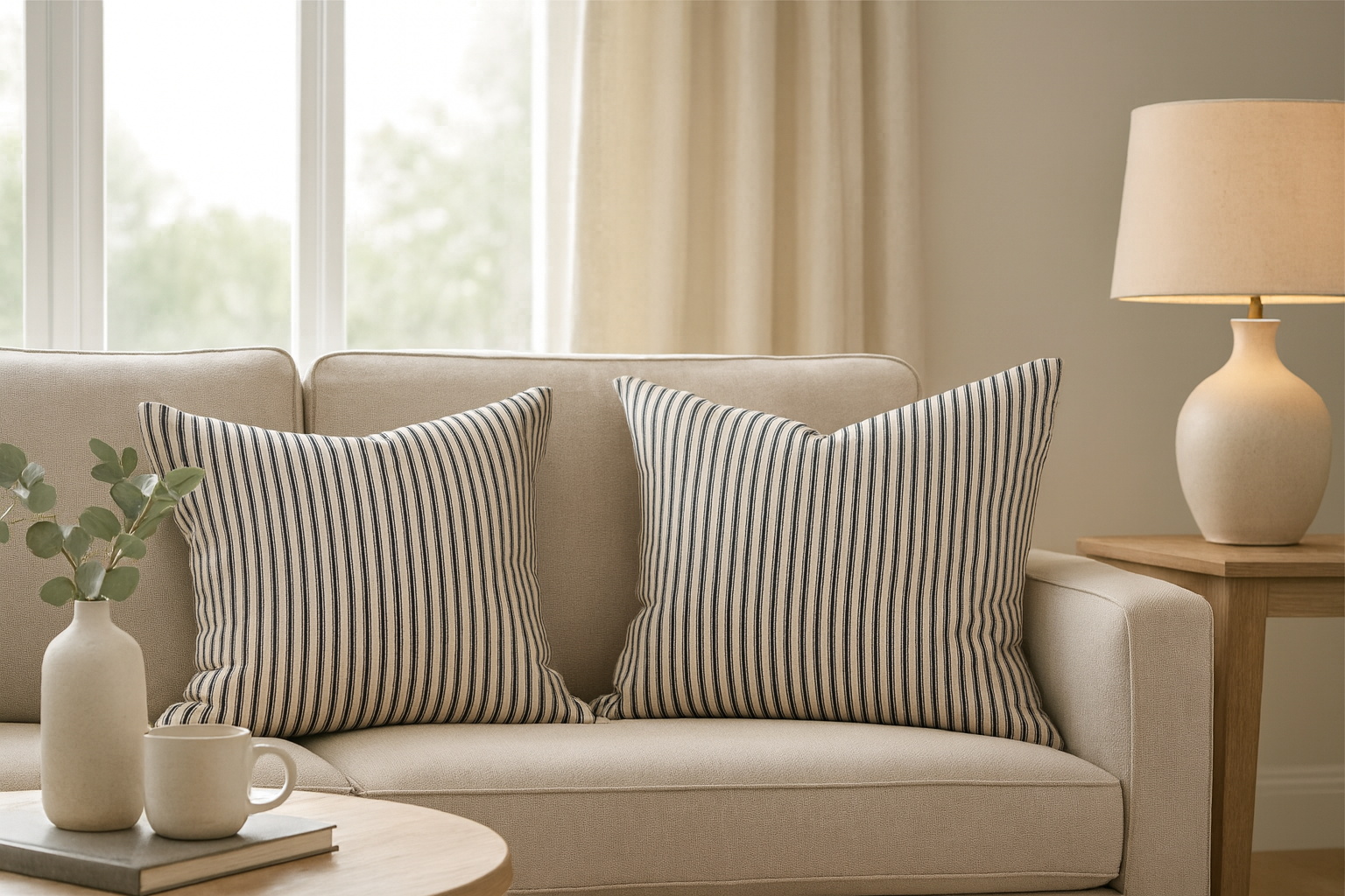 Atlanta Black Cushion