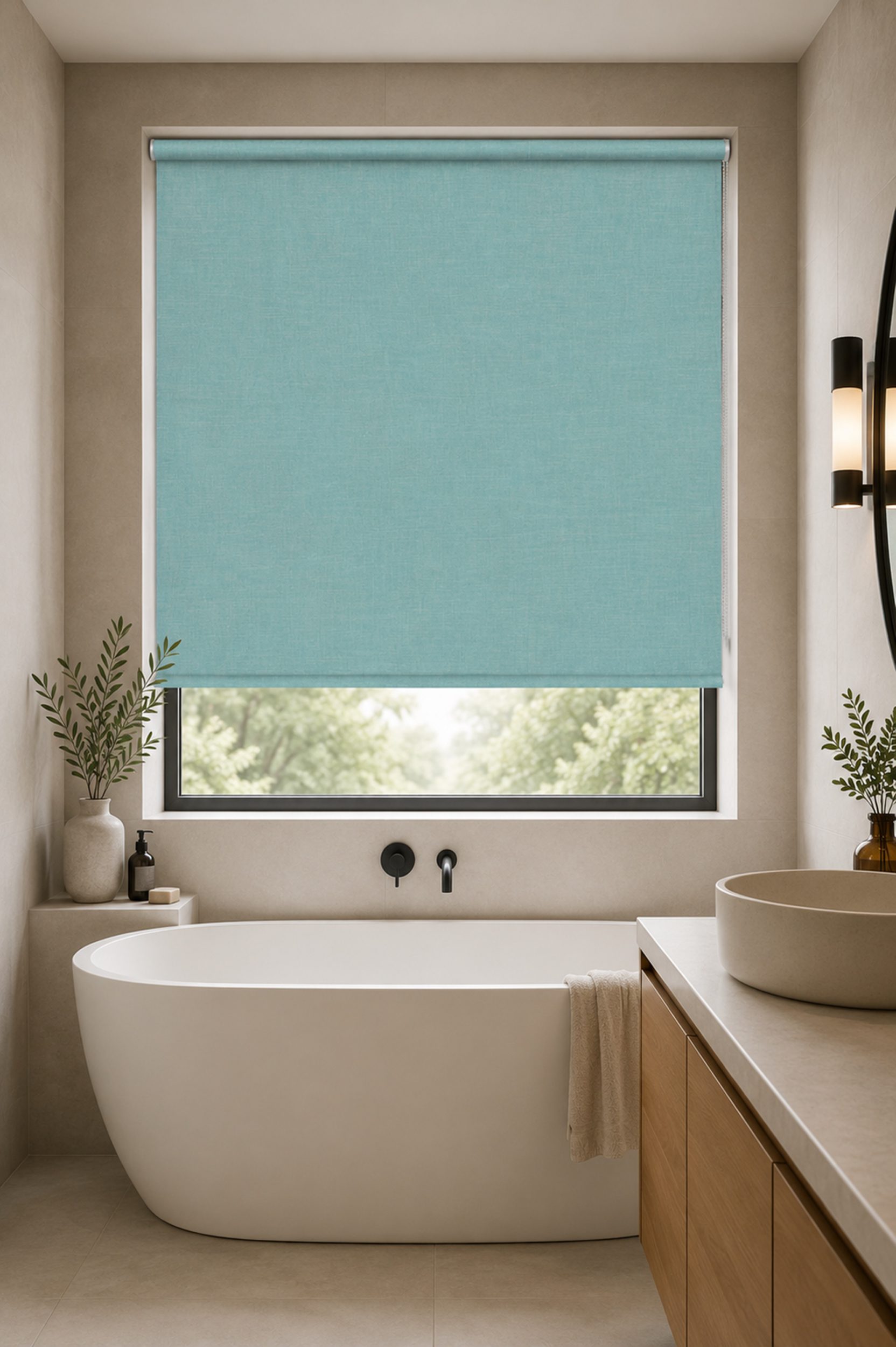 Bilbao Aqua Roller Blind