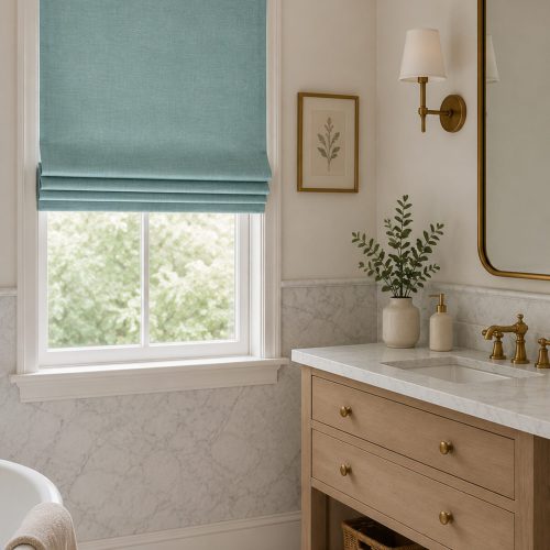 Bilbao Aqua Roman Blind
