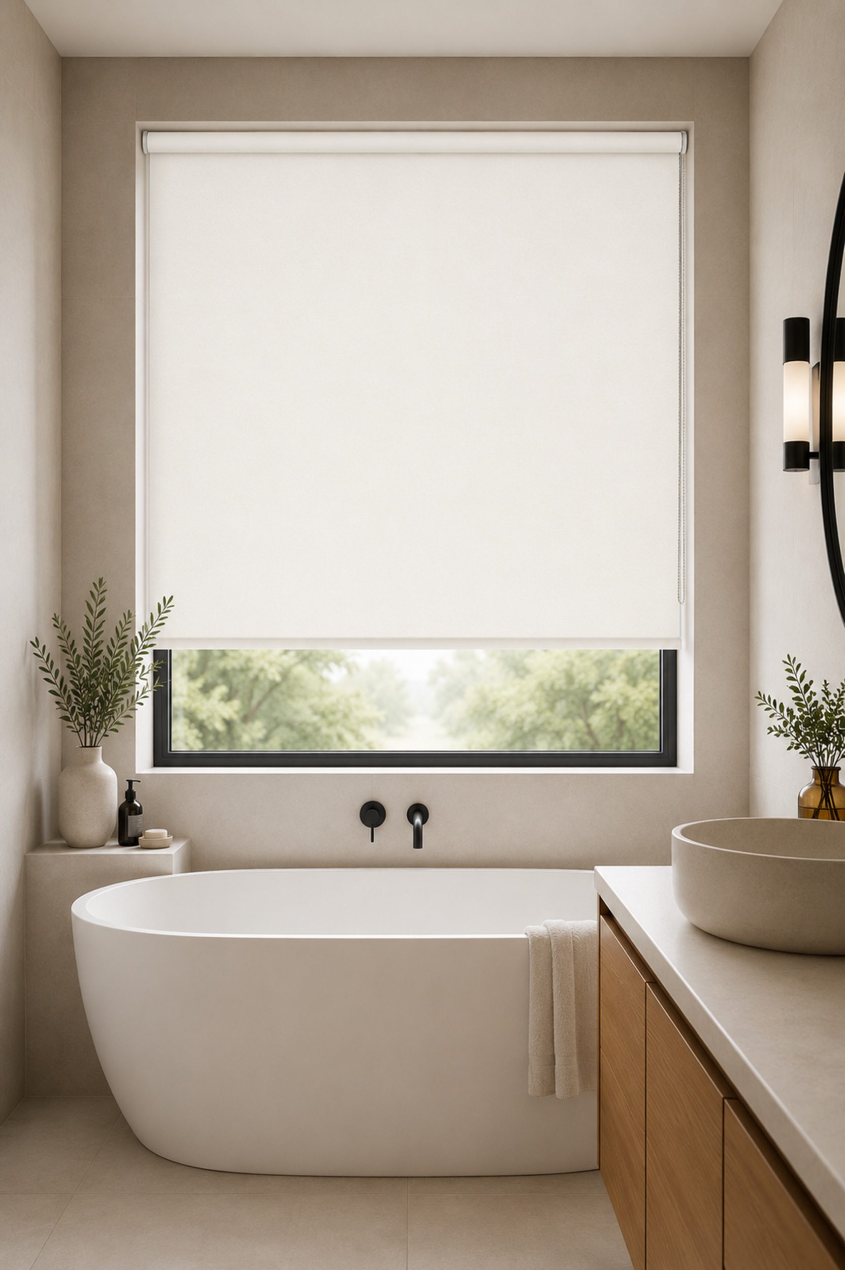 Bilbao Chalk Roller Blind