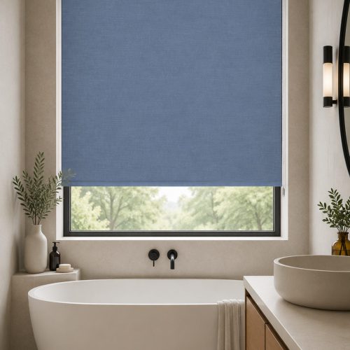 Bilbao French Grey Roller Blind