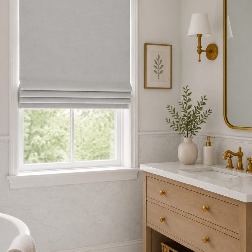 Bilbao Ghost Roman Blind