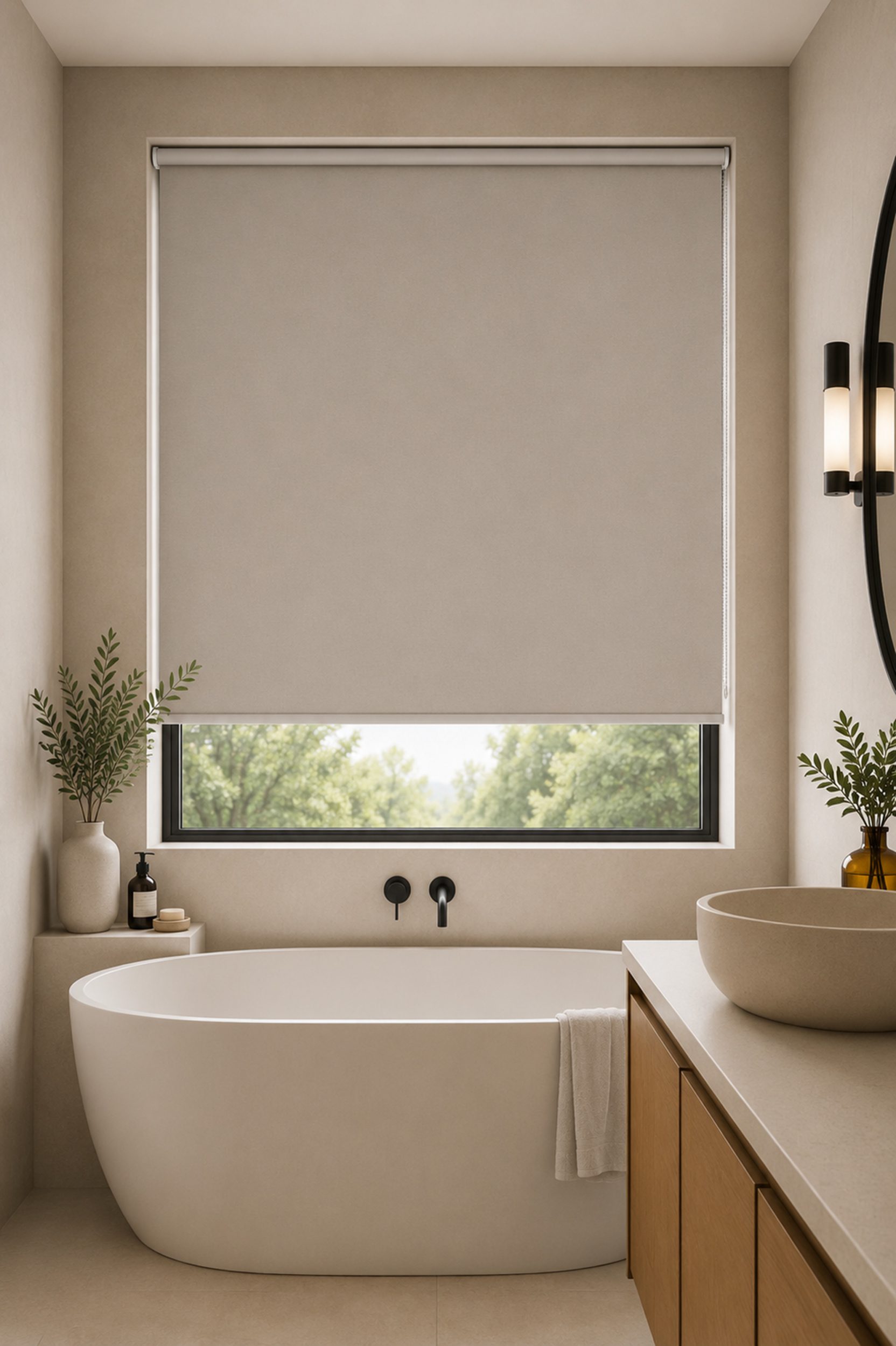 Bilbao Pigeon Roller Blind