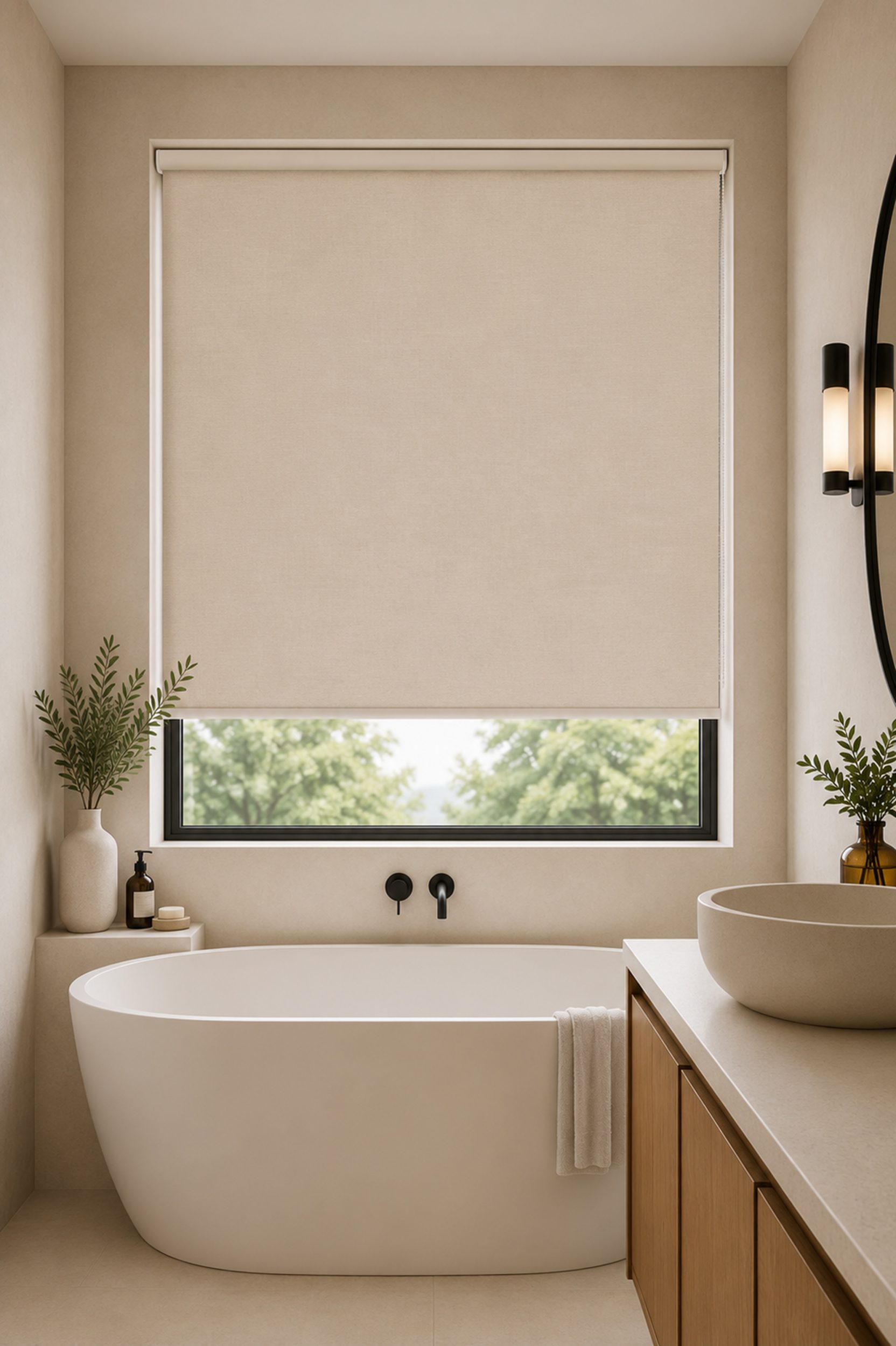 Bilbao Rice Roller Blind