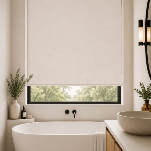 Bilbao Silver Roller Blind