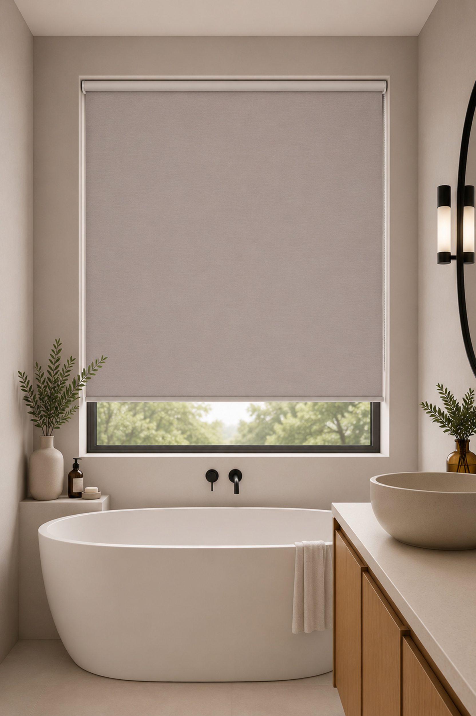 Bilbao Travertine Roller Blind