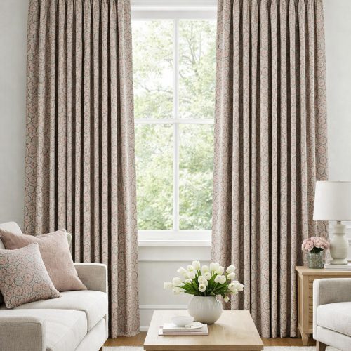 Dorset Blush Curtain