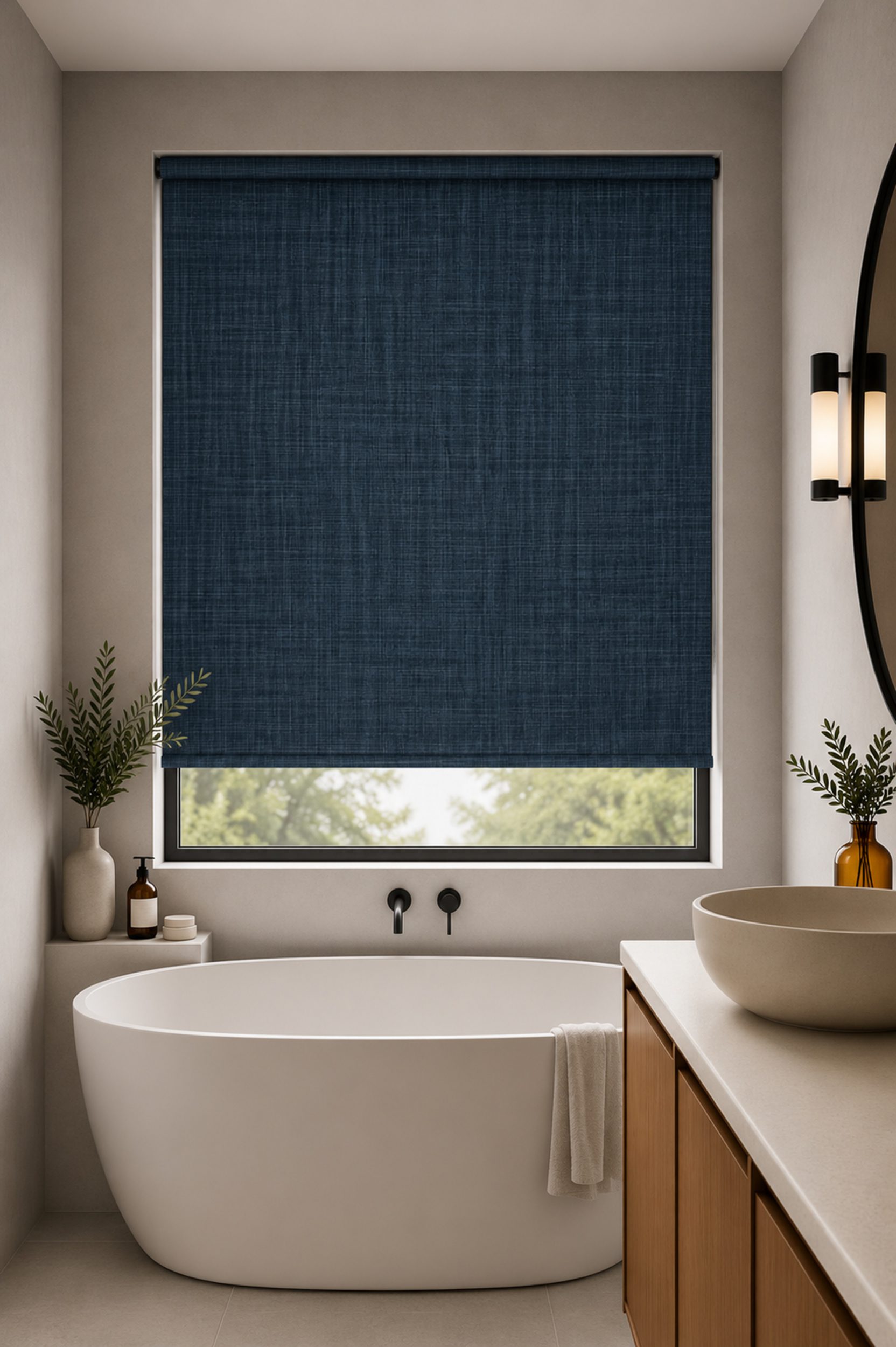 Dune Indigo Roller Blind