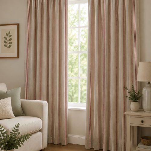 Grain Stripe Nordic Peony
