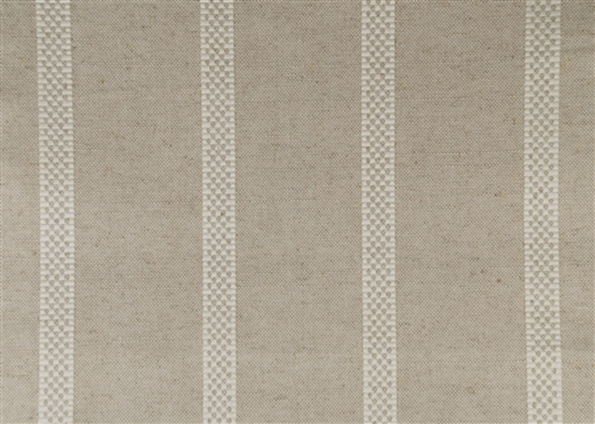 Hopsack Stripe Natural