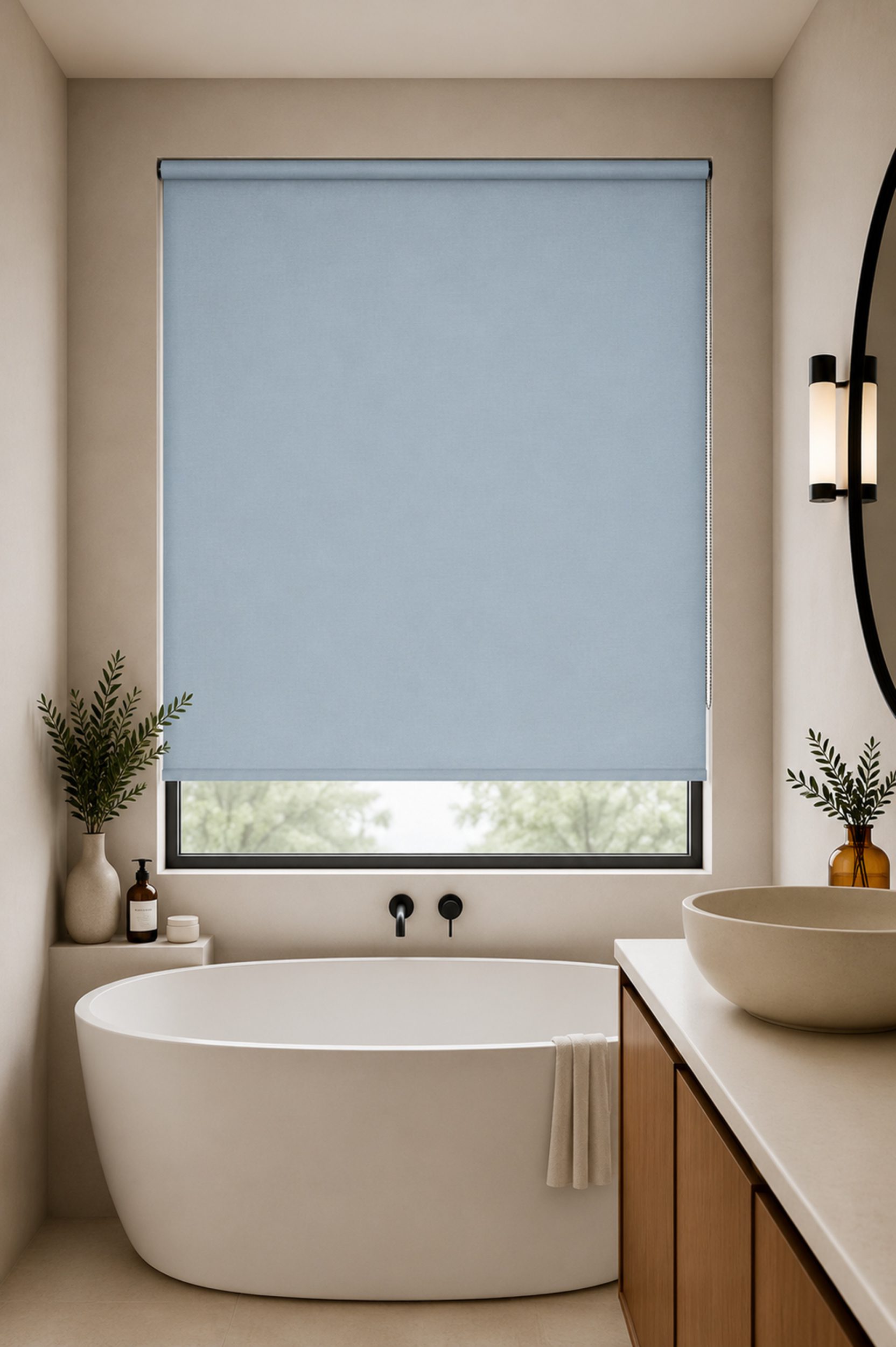 Linara Duck Egg Roller Blind