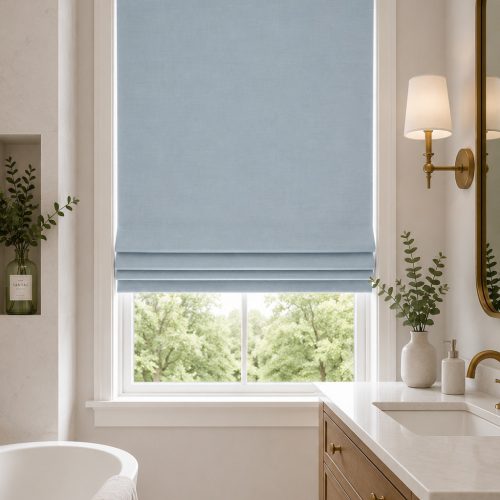 Linara Duck Egg Roman Blind