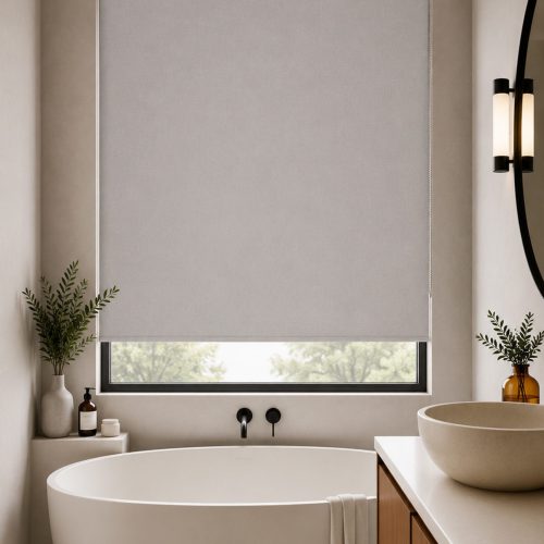 Linara Grey Mist Roller Blind