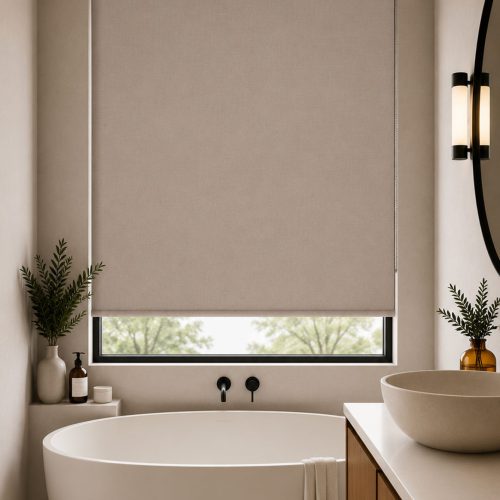 Linara Nougat Roller Blind