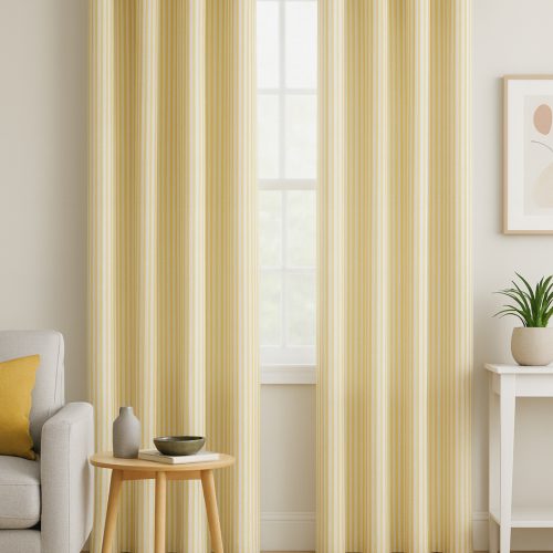 Atlanta Ochre Curtain