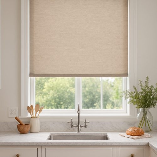 Aubert Natural Roller Blind