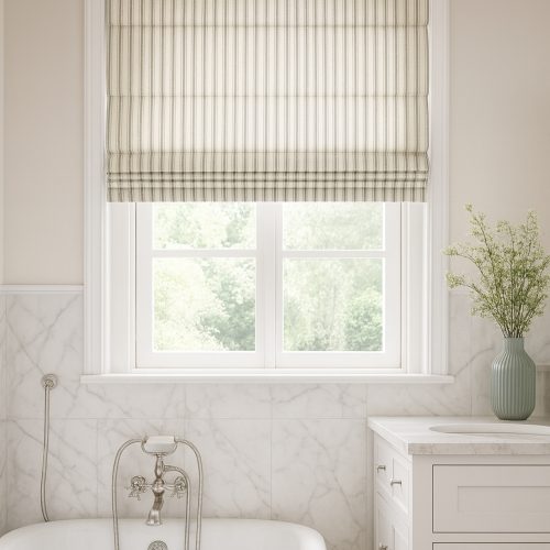 Atlanta Green Roman Blind