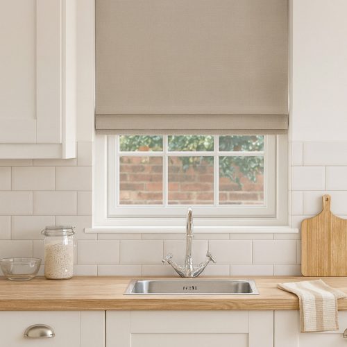 Aubert Natural Roman Blind