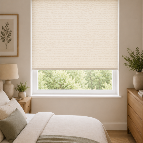 Aiko Ivory Roller Blind
