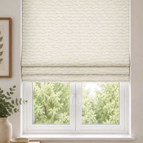 Aiko Sage Green Roman Blind
