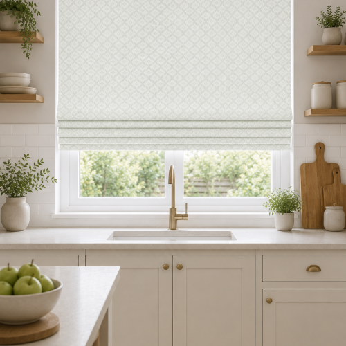 Ajal Seaglass Roman Blind