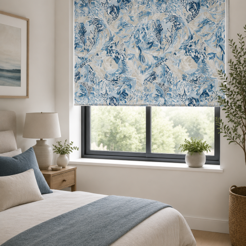 Alotau Celestial-Ink Roller Blind