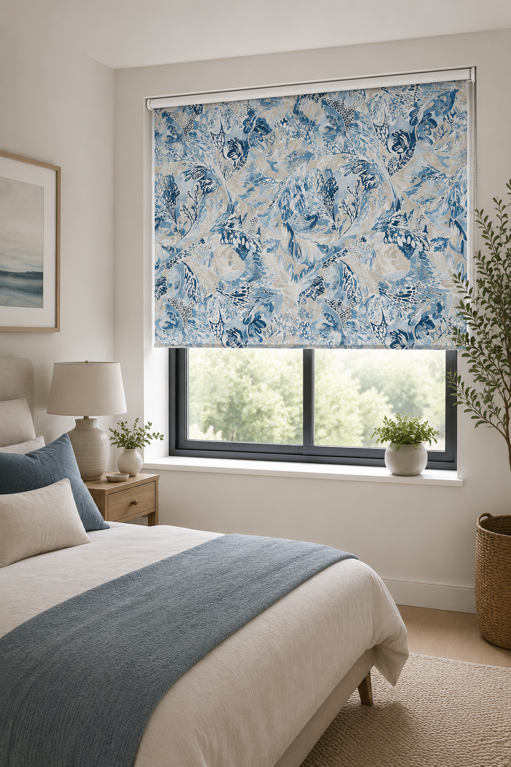 Alotau Celestial-Ink Roller Blind