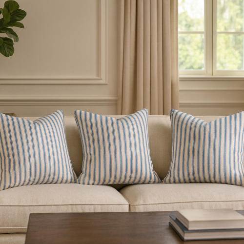 Atlanta Indigo Cushion