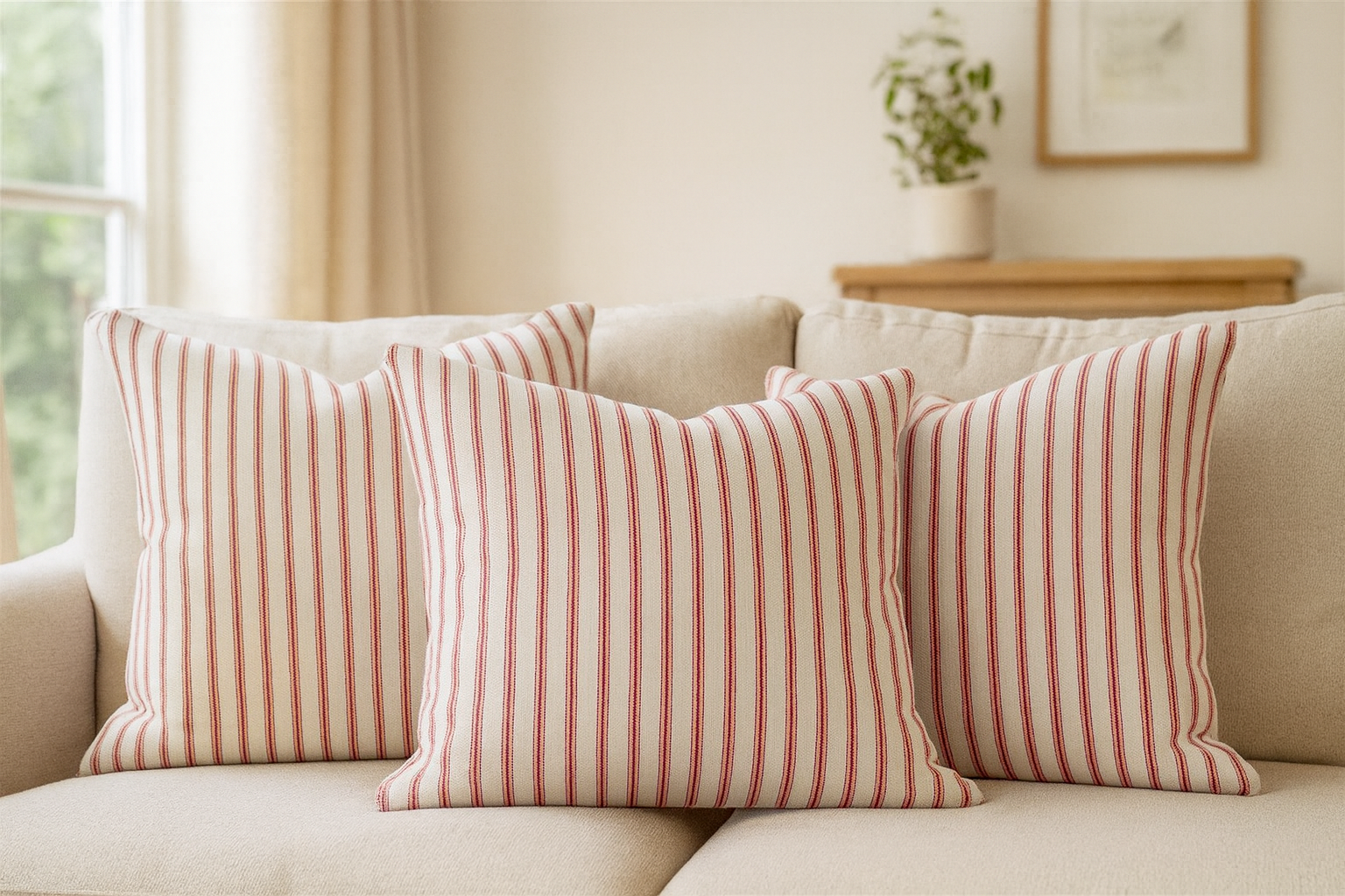 Atlanta Red Cushion