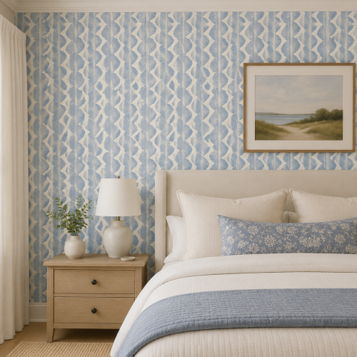 Aubin Wallcovering Boathouse Blue