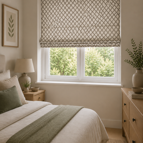 Audley Storm Roman Blind