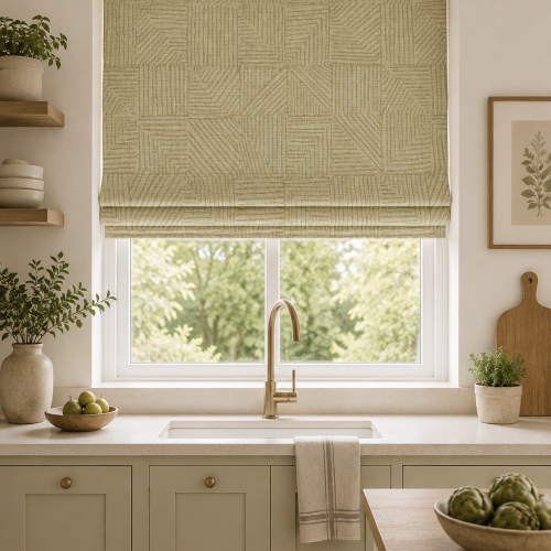 Bark Lichen Roman Blind