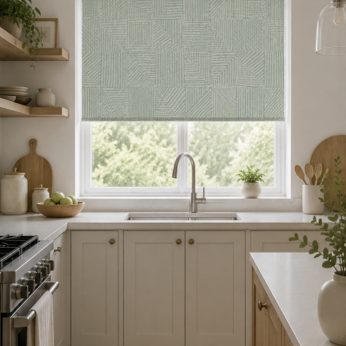 Bark Mist Roller Blind