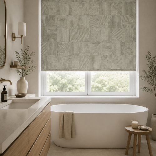 Bark Storm Roller Blind
