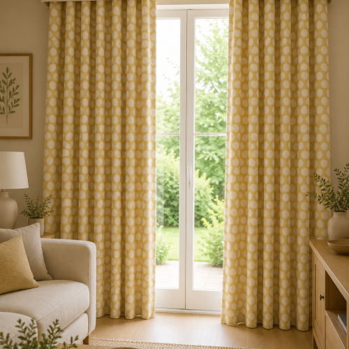 Beehive Barley Curtain