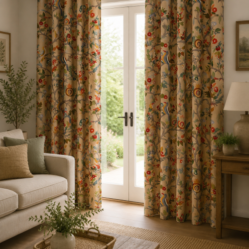 Birdsong Multi Curtain