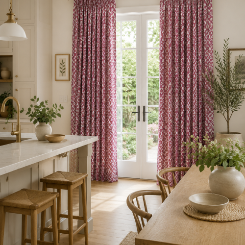 Bud Pink Curtain