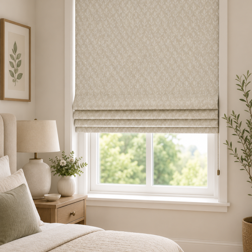 Bud Stone Roman Blind