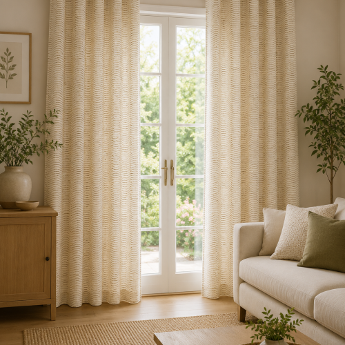 Canalasso Almond Curtain