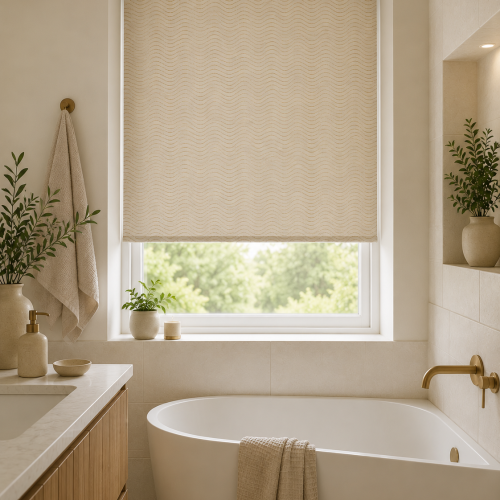 Canalasso Almond Roller Blind