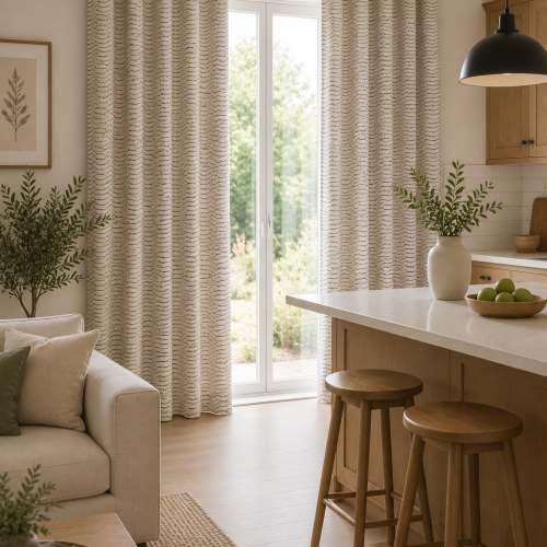 Canalasso Denim Curtain