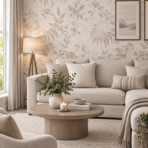 Chiya Wallcovering Stucco