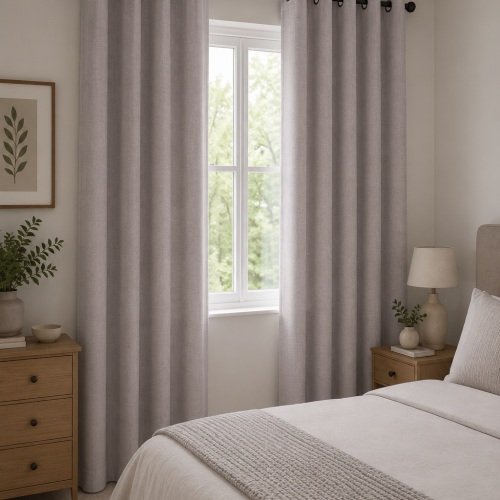 Columbus Silver Curtain