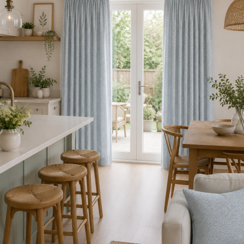 Daisy Sky Curtain