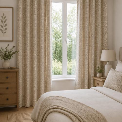 Daisy Stone Curtain