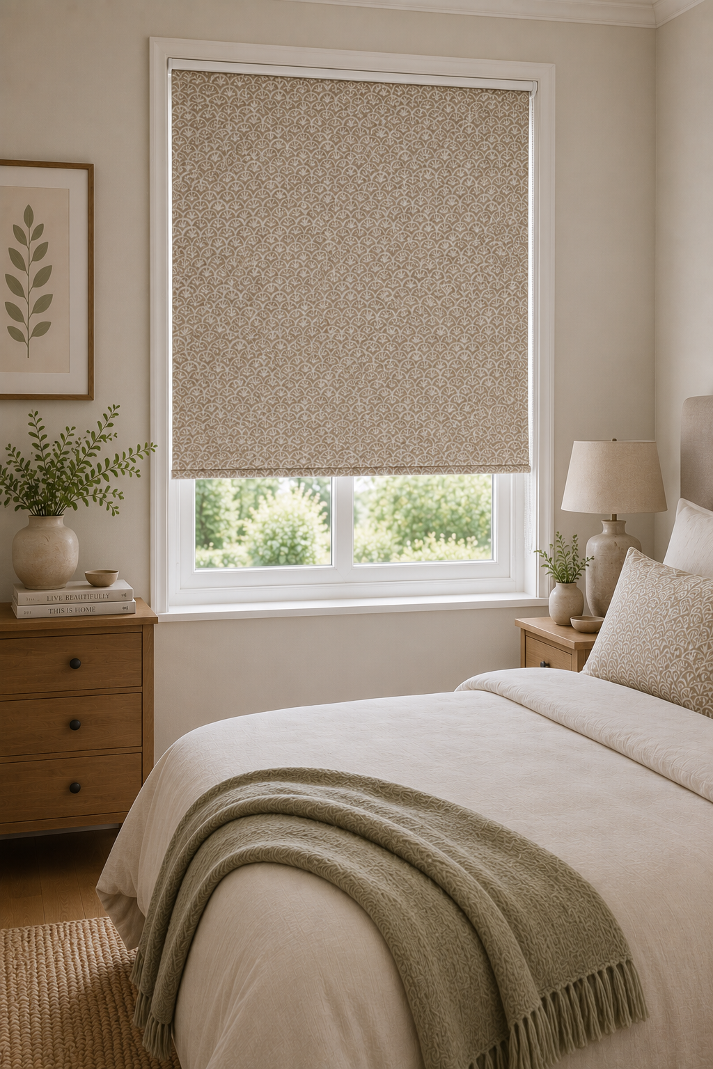 Daisy Stone Roller Blind