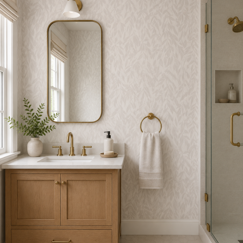 Delphie Wallcovering Opal