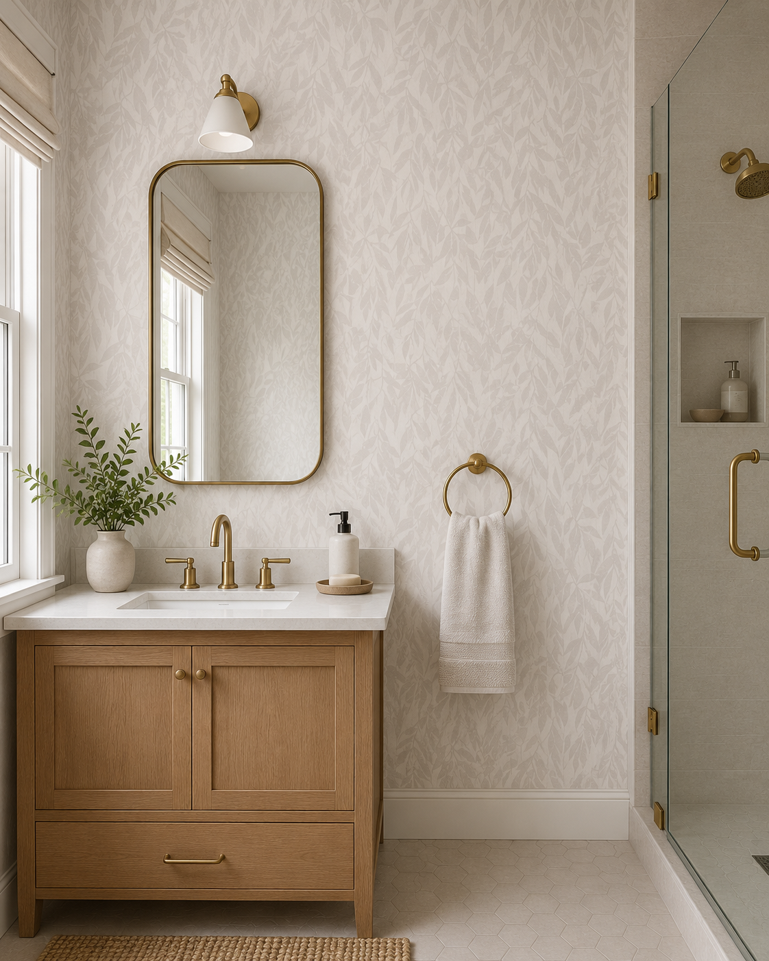 Delphie Wallcovering Opal